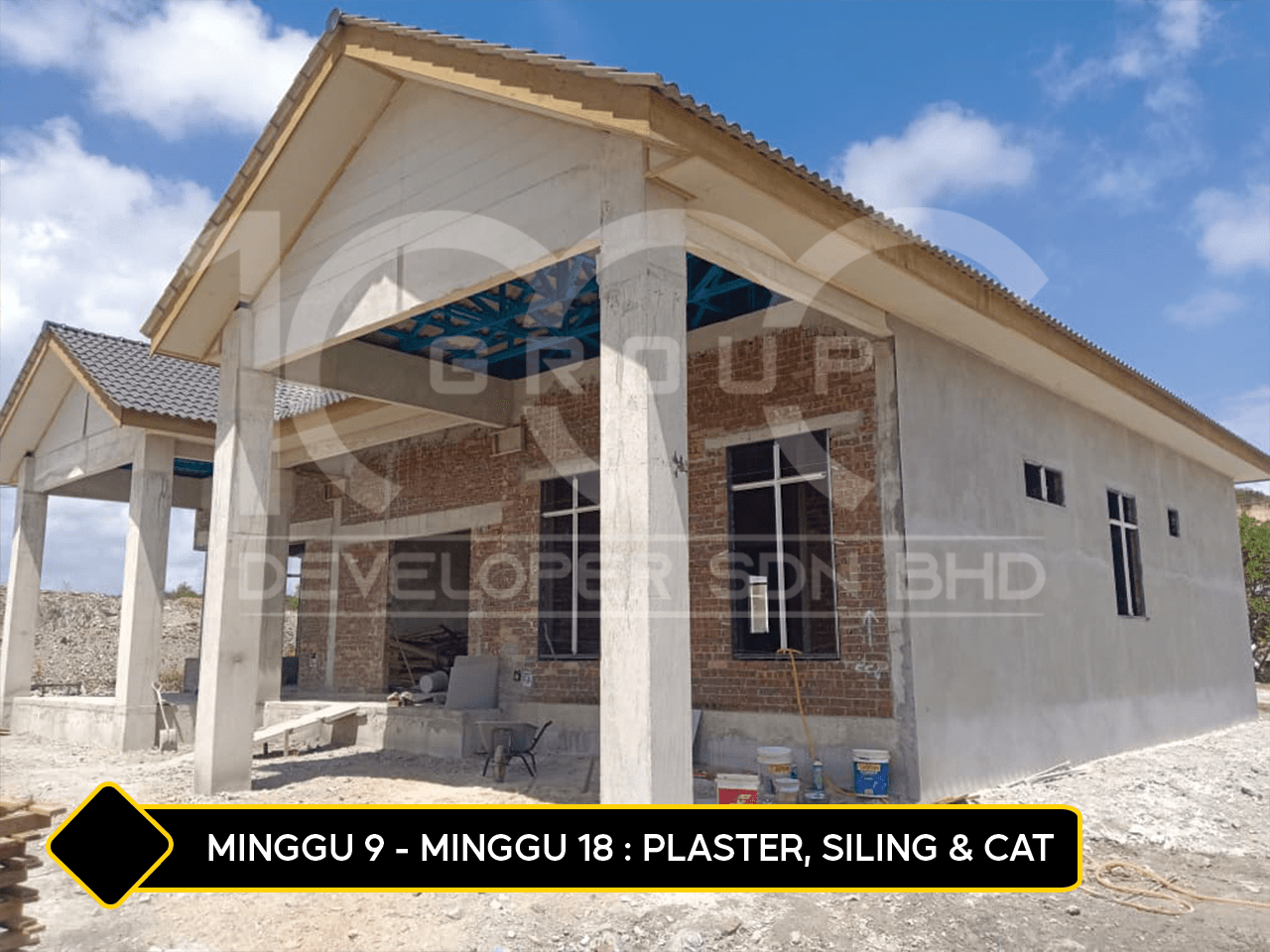 plaster siling cat kuiloioi